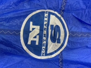Spinnaker - North Sails - $3,000.00 - (Sku=0075, LU=56.58', LE=56.58', FT=29.5', LP=29.58')